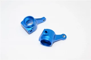 GPM Blue Aluminum Steering Blocks fits 2WD Stampede Rustler Slash Bandit