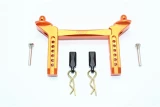 GPM Orange Aluminum Front Body Mount Post Set for TRX-4