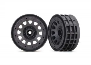 Traxxas Method 105 2.2" Charcoal Gray Beadlock Wheels (rings sold separately)