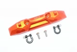 GPM Aluminum Rear Bumper w/D-Rings for E-Revo 2.0 (Orange)