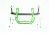 GPM Green Front Shock Tower & Body Mount for Rustler 2WD