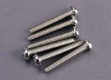 Traxxas 3x20mm Roundhead Machine Screws (6)