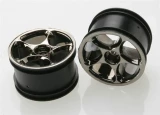 Traxxas Bandit Tracer 2.2" Black Chrome Rear Wheels