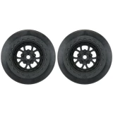 Pro-Line Pomona Drag Spec 2.2/3.0 Black Wheels for Slash 2WD Rr & 4x4 Fr/Rr