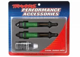 Traxxas Green GTR XX-Long Shocks w/PTFE-Coated Bodies & TiN Shafts (assembled w/o springs) (2)