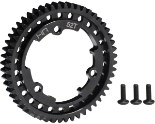 Hot Racing 52T Mod 1 Steel Spur Gear for E-Revo 2, X-Maxx, XO-1