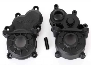 Traxxas E-Revo 2 Front & Rear Gearbox Halves & Idler Gear Shaft