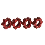 Traxxas X-Maxx Red Aluminum Hex Wheel Hubs (4)