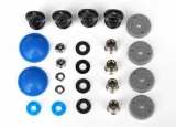 Traxxas Rebuild kit, GTR long/xx-long shocks (x-rings, bladders, pistons, piston nuts, shock rod ends, hollow balls) (renews 2 shocks)