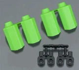 RPM Green Shock Shaft Guards for 1/10 Traxxas, Durango DEX210, DEX410, DEST210