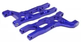 Integy Aluminum Front Lower Arms (Blue): Stampede, Rustler, Slash