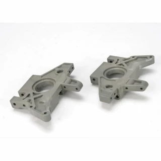 Traxxas Grey Rear Bulkhead Set: T-Maxx .15, 2.5, 3.3