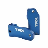 Traxxas Blue Aluminum 30-Degree Caster Block Set: Rustler, Stampede, Slash