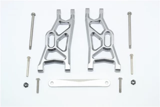 GPM Gunmetal Aluminum Front Suspension Arms fits 2WD Stampede Rustler Slash