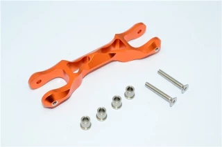 GPM Orange Aluminum Steering Rack Center Draglink Brace for X-Maxx