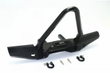 GPM Black Aluminum Spiked Front Bumper w/D-Rings for TRX-4