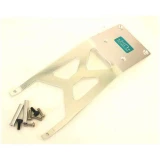 Hot Racing Silver Aluminum Front Skid Plate for Slash 2WD