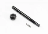 Traxxas Input shaft (slipper shaft)/ bearing adapter (1)/pin (1)