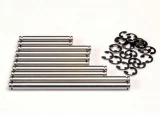 Traxxas Stainless Steel Suspension Hinge Pins w/E-Clips