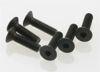 Traxxas 4x15mm Countersunk Head Head Machine Screws (6)