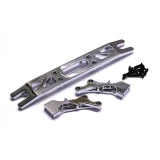 Integy Evolution-4 Aluminum Rear Bumper (Chrome): T-Maxx 3.3