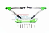 GPM Aluminum Front Tie Rods With Stabilizer For C Hub (Green)
