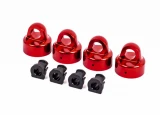 Traxxas Aluminum (Red-Anodized) GTX Shock Caps/Spacers: Sledge