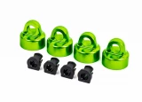 Traxxas Aluminum (Green-Anodized) GTX Shock Caps/Spacers: Sledge