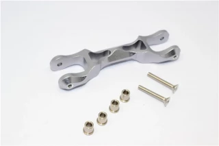 GPM Gunmetal Aluminum Steering Rack Center Draglink Brace for X-Maxx