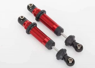 Traxxas TRX-4 GTS Red Aluminum Shocks, Assembled w/Spring Retainers (2)