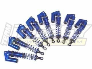 Integy MSR4 Piggyback Shock Set (8) (Blue): T-Maxx .15, 2.5, 3.3, & E-Maxx