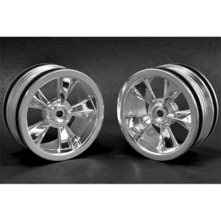 RPM N2O Chrome Resto-Mod 5 Spoke Sedan Wheels (2)