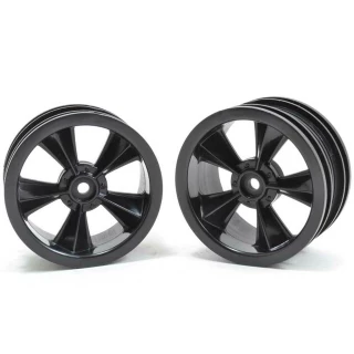 RPM N2O Gloss Black Resto-Mod 5 Spoke Sedan Wheels (2)