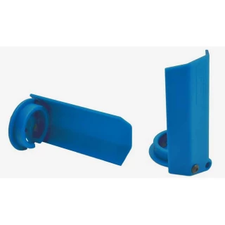 RPM Blue Shock Shaft Guards for Traxxas X-Maxx