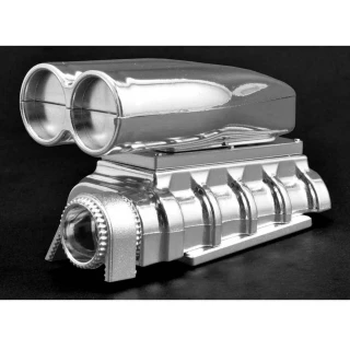 RPM Shotgun Style Mock Intake & Blower for 1/12 to 1/8 Scale Bodies