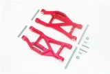 GPM Red Aluminum Lower Fr/Rr Suspension Arms for Maxx 4S