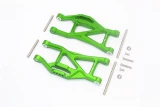 GPM Green Aluminum Lower Fr/Rr Suspension Arms for Maxx 4S