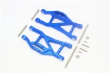 GPM Blue Aluminum Lower Fr/Rr Suspension Arms for Maxx 4S