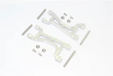 GPM Silver Aluminum Upper Fr/Rr Suspension Arms for Maxx 4S