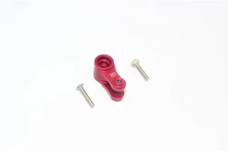 GPM Red Aluminum 25T Steering Servo Horn for Maxx 4S