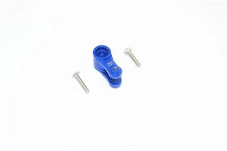 GPM Blue Aluminum 25T Steering Servo Horn for Maxx 4S