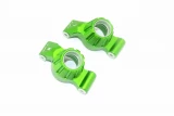 GPM Green Aluminum Rear Stub Axle Carriers for Maxx 4S