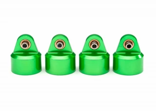 Traxxas Maxx GT-Maxx Green Aluminum Shock Caps (4)