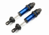 Traxxas Maxx GT-Maxx Blue Aluminum Shocks Fully Assembled w/o Springs (2)