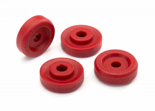 Traxxas Maxx Red Wheel Washers (4)