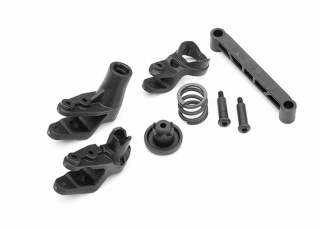 Traxxas Maxx Steering Bellcranks, Support, Servo Saver & Spring, Draglink, Shoulder Screws