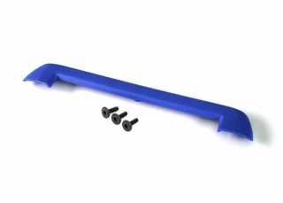 Traxxas Maxx Blue Tailgate Protector & 3x15mm Flat-Head Screws (4)