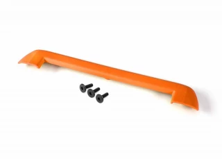 Traxxas Maxx Orange Tailgate Protector & 3x15mm Flat-Head Screws (4)