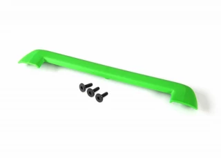 Traxxas Maxx Green Tailgate Protector & 3x15mm Flat-Head Screws (4)