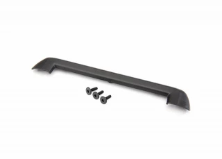 Traxxas Maxx Black Tailgate Protector & 3x15mm Flat-Head Screws (4)